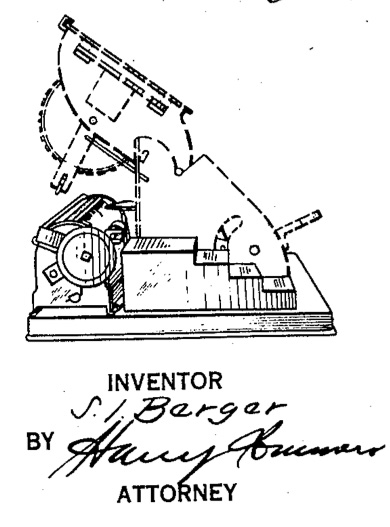 berger dial patent design